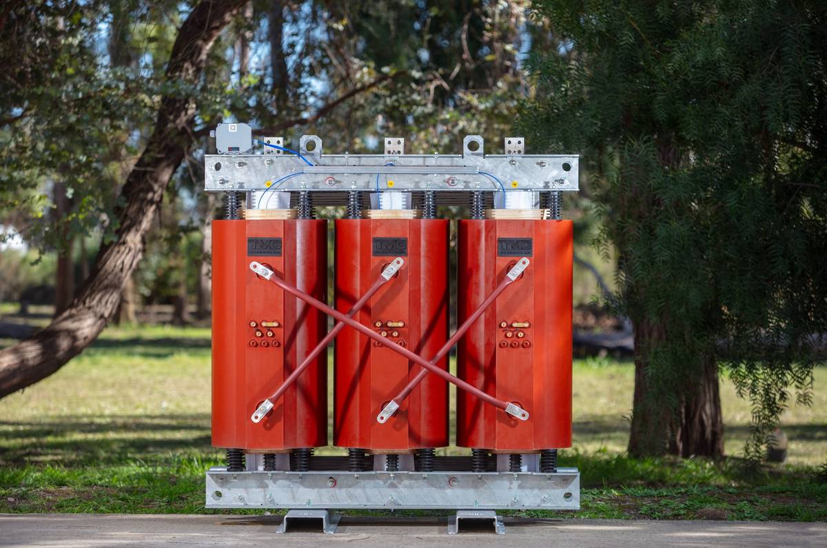 Transformador seco encapsulado TMC Sudamérica
